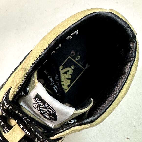 WORN ONCE Vans Sk8-Hi A Tribe Called Quest (Yellow) Suede Bonita Applebum M 9 - Picture 9 of 11